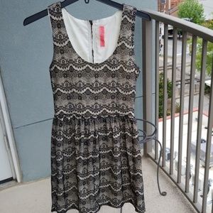 Eight sixty black lace dress